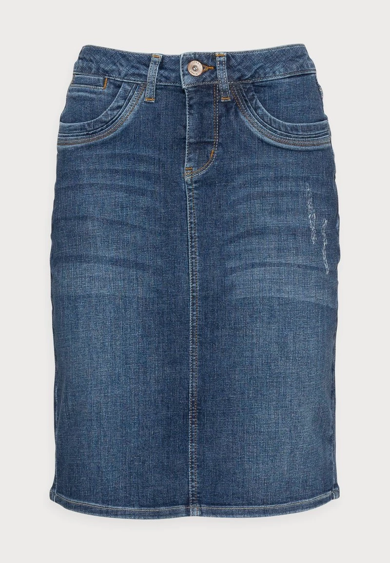 Cream Femme MARIANNE DENIM SKIRT Jupe En Jean Denim Blue 4 Cream Femme MARIANNE DENIM SKIRT Jupe En Jean Denim Blue – Image 4