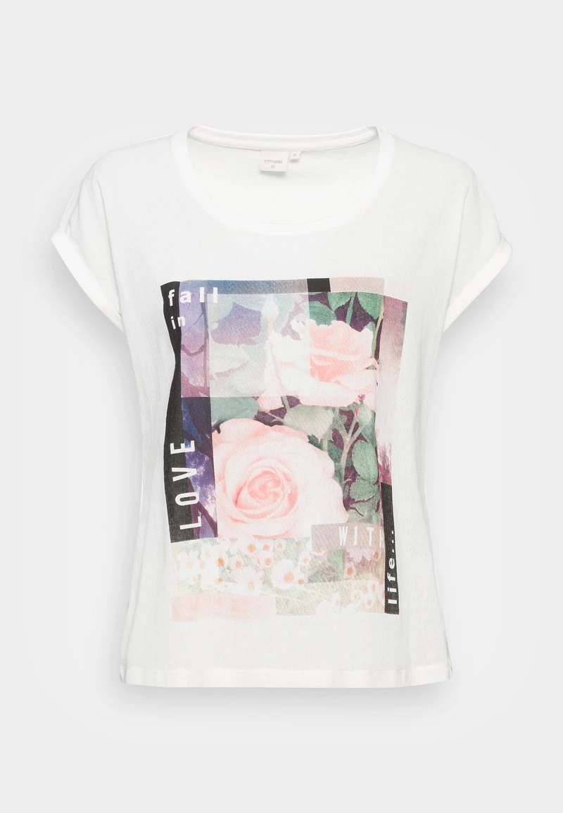 Cream CRBREE T Shirt Imprimé Snow White Pink Rose Femme 4 Cream CRBREE T Shirt Imprimé Snow White Pink Rose Femme – Image 4