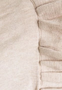 Cream Femme PONCHO Cape Oat Melange -Cream Soldes Boutique 583c2dac7c824470998f41f37907135d