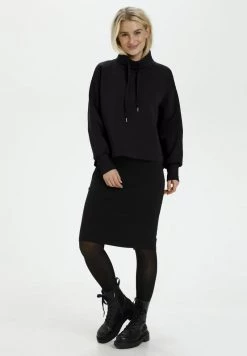 Cream Sweatshirt Pitch Black Femme