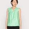 Cream CRLISELIN Blouse Light Grass Green Femme