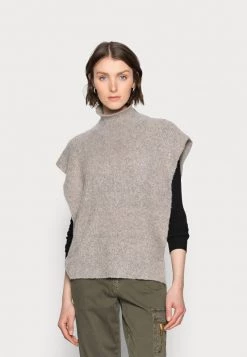 Cream Femme MINT SLIPOVER Pullover Oat Melange