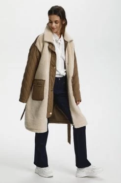 Cream Doudoune Brown Forest -Cream Soldes Boutique 5aa608361e134051a81f997d6f0b981c