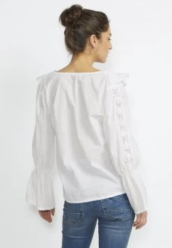 Cream CRJENNY Blouse White Femme -Cream Soldes Boutique 5da6e8009c374663b6601e1a1bc3f9b0
