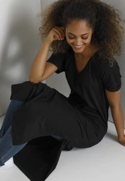 Cream Femme CRLULA MOLLIE FIT Robe En Jersey Pitch Black -Cream Soldes Boutique 5df4f61154d04e23a149199baff2b794