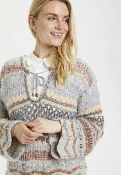 Cream Femme Pullover Eggnog Sea Mix -Cream Soldes Boutique 5fda155f31f240ecb382711e23f911cf