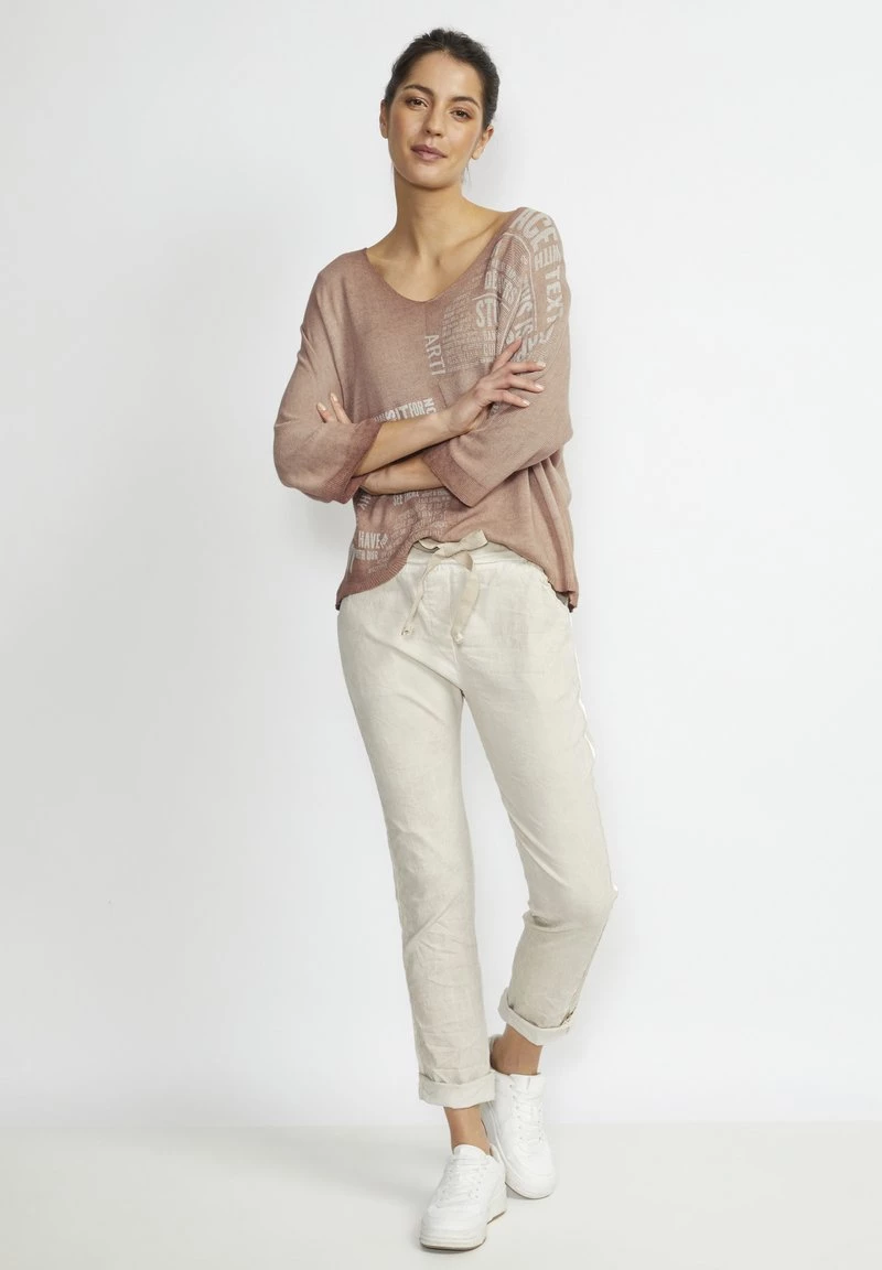 Cream CRWILMA Pullover Camel Femme 2 Cream CRWILMA Pullover Camel Femme – Image 2