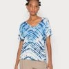 Cream Femme CRBASTILLA T Shirt Imprimé Ultramarine Tie Dye