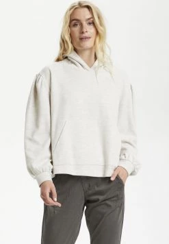 Cream CRANNI Sweatshirt Oat Melange