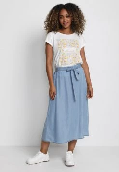 Cream CRDOMI Jupe En Jean Blue Denim Femme