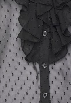 Cream Femme KINIA BLOUSE Blouse Pitch Black -Cream Soldes Boutique 666d8d2e101b4e1ba8d5c47e15903451