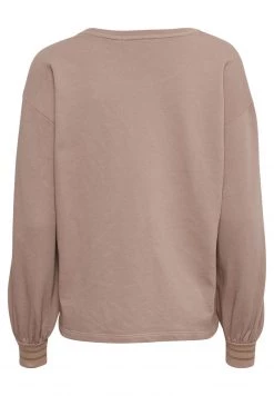 Cream Femme Sweatshirt Woodrose -Cream Soldes Boutique 669cae10b0414447925e70d9ef9f0550