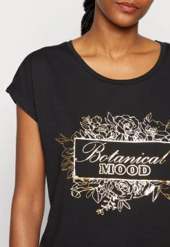 Cream DITTIE T Shirt Imprimé Pitch Black Femme -Cream Soldes Boutique 67a90b3ee78f43f09425d9f2a71491bd