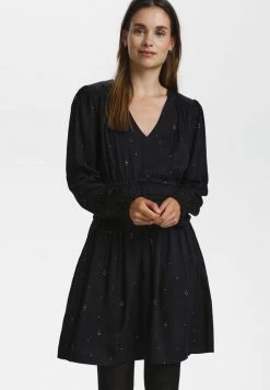 Cream Femme Robe De Jour Pitch Black