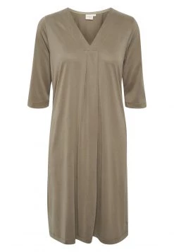 Cream CRMODALA MOLLIE FIT LM Robe De Jour Fallen Rock -Cream Soldes Boutique 6888044068d344e8854521e6d8fcfb33