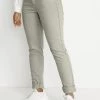 Cream LOTTECR COCO FIT BCI Jean Slim Oatmeal Femme