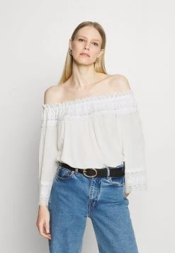 Cream BEA Blouse Snow White