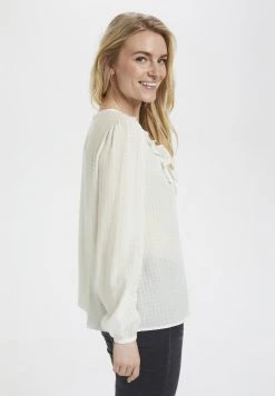 Cream THILDA Blouse Eggnog Femme -Cream Soldes Boutique 6abf40228e814d8d9e7ab2e5a89fe169