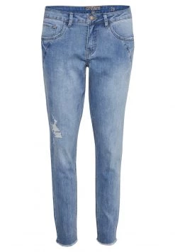 Cream Femme KAMMIE BAIILY FIT Jean Slim Soft Blue Denim -Cream Soldes Boutique 6ad4edb9208947c99b83c0c702504548