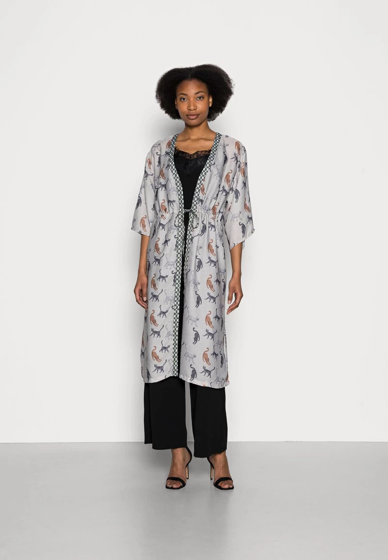 Cream Femme MORTO KIMONO Veste Légère Silver Cloud 1 Cream Femme MORTO KIMONO Veste Légère Silver Cloud