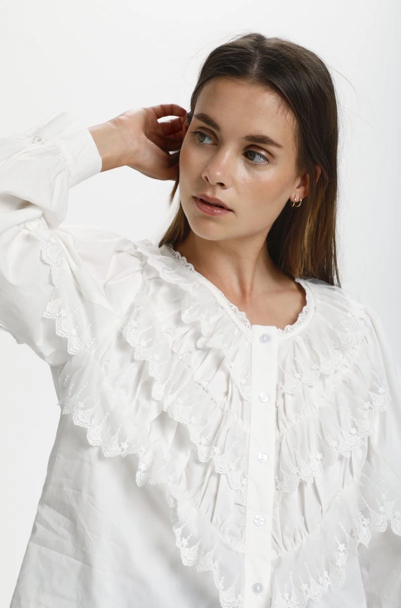 Cream Femme Chemisier Snow White 4 Cream Femme Chemisier Snow White – Image 4