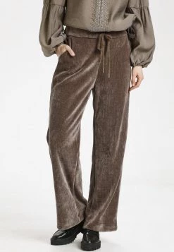 Cream CRRIE PANT Pantalon Classique Pine Bark Femme