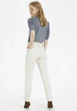 Cream Femme LOTTECR COCO FIT BCI Jean Slim Birch -Cream Soldes Boutique 6dffb0c9ba61450a8338f39ba907a535