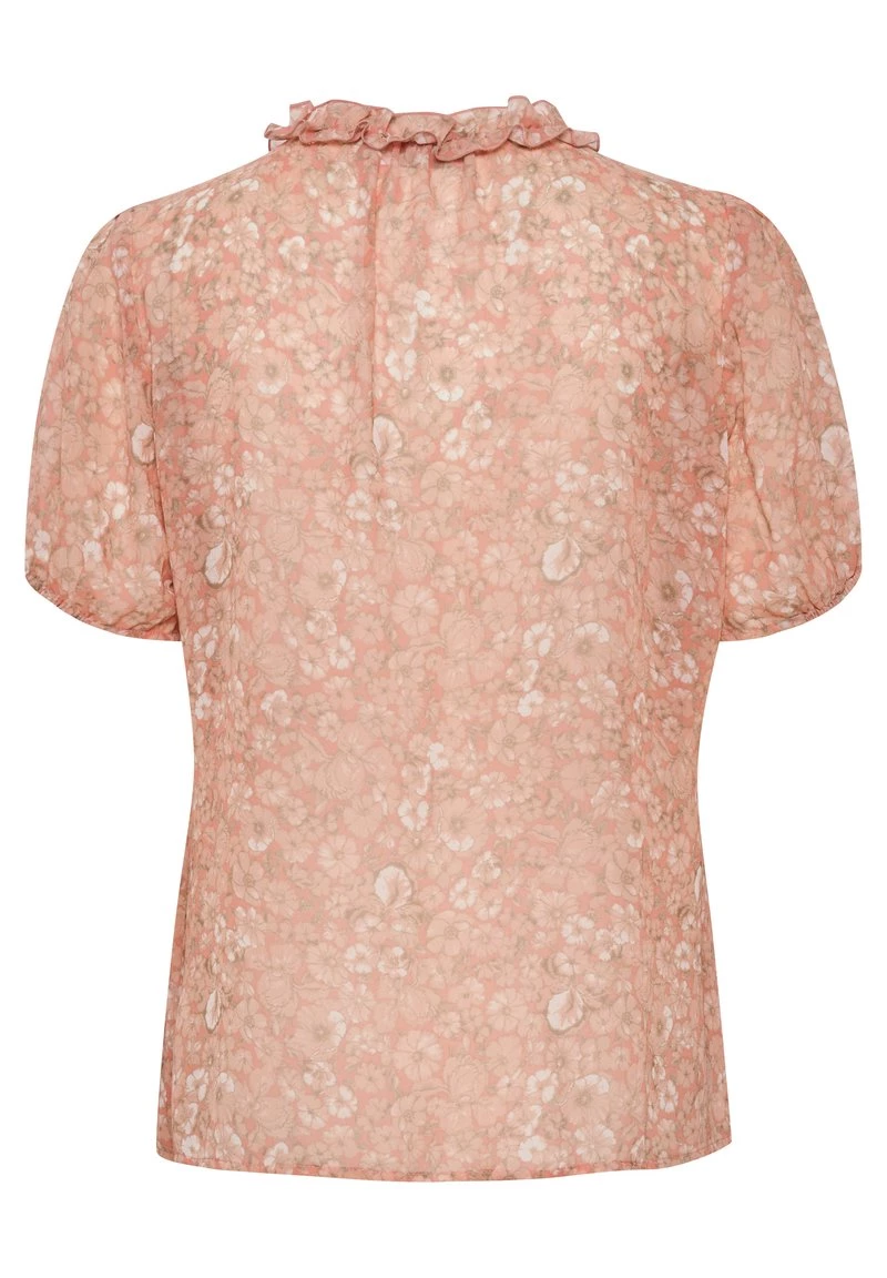 Cream Femme CRKINIA Chemisier Burnt Coral Flower 6 Cream Femme CRKINIA Chemisier Burnt Coral Flower – Image 6