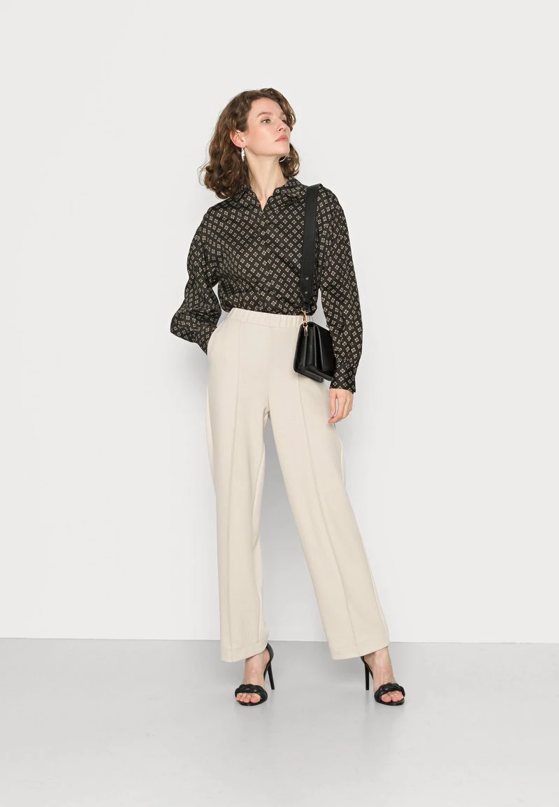 Cream Femme HAGGIS PANT Pantalon Classique Silver Cloud 2 Cream Femme HAGGIS PANT Pantalon Classique Silver Cloud – Image 2