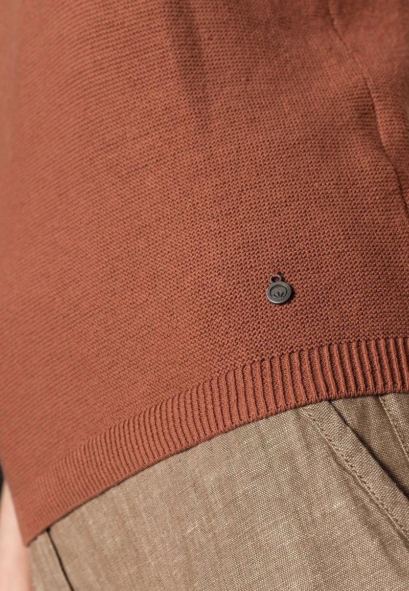 Cream Femme SILLAR SLIPOVER Pullover Russet 5 Cream Femme SILLAR SLIPOVER Pullover Russet – Image 5