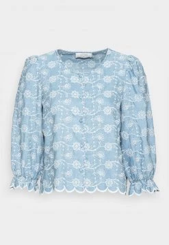 Cream Femme DOMI JACKET Blouse Light Blue -Cream Soldes Boutique 72350e556a1b45c29997e7bd2d789fe6