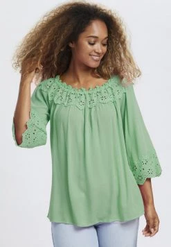 Cream Femme CRBEA Blouse Light Grass Green