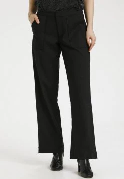 Cream Pantalon Classique Pitch Black Femme