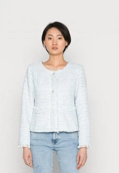 Cream Femme CRCLARA Blazer Brunnera Blue Boucle