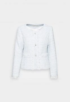 Cream Femme CRCLARA Blazer Brunnera Blue Boucle -Cream Soldes Boutique 74c5a92404ff4ae5ab6a0c835a0b0a93