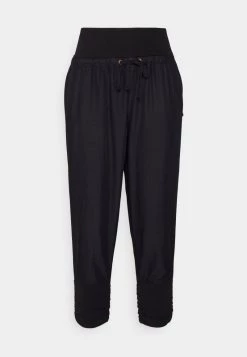 Cream LINE PANTS Pantalon Classique Pitch Black Femme
