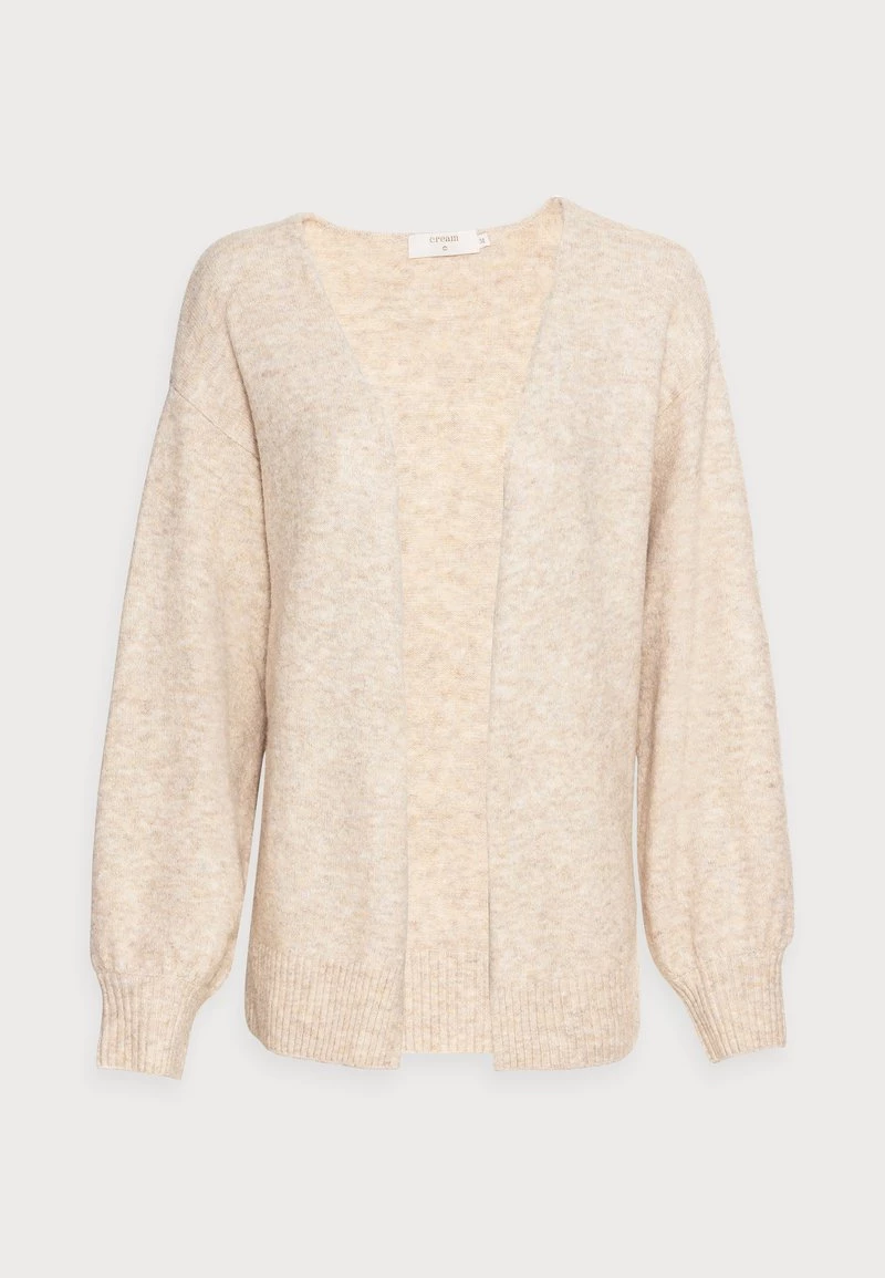 Cream MERLE Gilet Oat Melange 4 Cream MERLE Gilet Oat Melange – Image 4