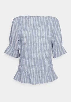 Cream Femme FILUMIA Blouse Blue Stripe