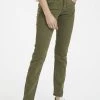Cream LOTTECR COCO FIT BCI Jean Slim Burnt Olive Femme