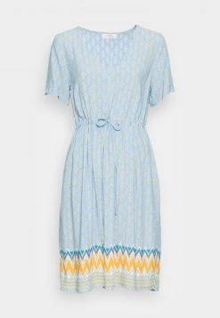 Cream VIMMA DRESS Robe De Jour Vista Blue Ziggy -Cream Soldes Boutique 7e57d85f010e49f3ad873f71efb6eae7