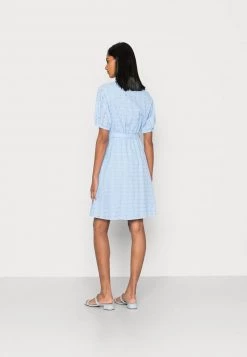 Cream Femme CRANGLI DRESS ZALLY FIT Robe De Jour Vista Blue -Cream Soldes Boutique 80acc0d484f043d48941e7032434c14c