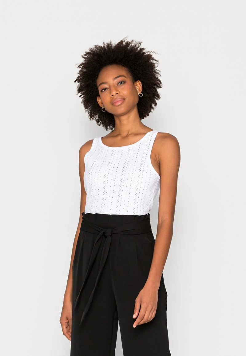 Cream KAFILA Débardeur Snow White 1 Cream KAFILA Débardeur Snow White