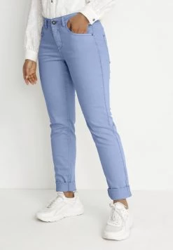 Cream Femme LOTTECR COCO FIT BCI Jean Slim Placid Blue