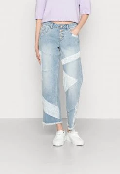 Cream Femme CRNICOLE ANKL COCO FIT Jean Droit Light Blue Denim
