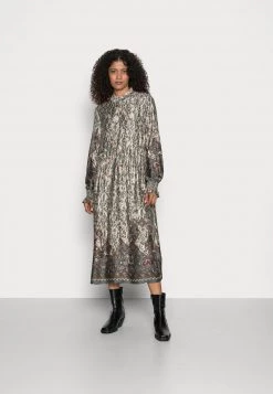 Cream Femme MARLENE DRESS Robe Longue Gunmetal