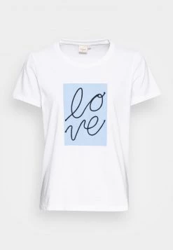 Cream FLORA T Shirt Imprimé Snow White/placid Blue Femme 8 Cream FLORA T Shirt Imprimé Snow White/placid Blue Femme -Cream Soldes Boutique 83e37f3ce4814660b18b96425236fd73