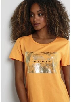 Cream T Shirt Imprimé Apricot Femme -Cream Soldes Boutique 863d3645b9a94cfeaa1acf5b0aaa33ea