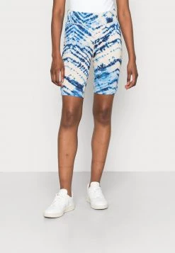 Cream BASTILLA BIKER Short Ultramarine Tie Dye Femme