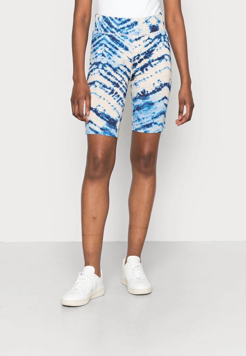Cream BASTILLA BIKER Short Ultramarine Tie Dye Femme 1 Cream BASTILLA BIKER Short Ultramarine Tie Dye Femme