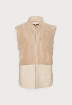 Cream Femme RINA WAISTCOAT Veste Sans Manches Beige -Cream Soldes Boutique 8a1e1053106f48198622de4e97b35b7d